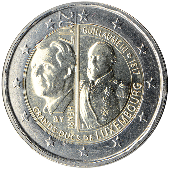 coin 2 euro 2017 Luxembourg_GrandDuke