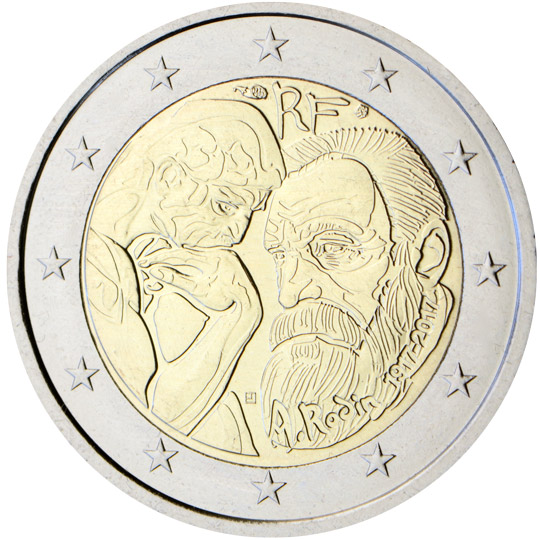 coin 2 euro 2017 france_centenary