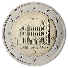 coin 2 euro 2017 germany_rhineland