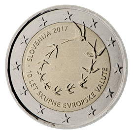 coin 2 euro 2017 slovenia_anniversary