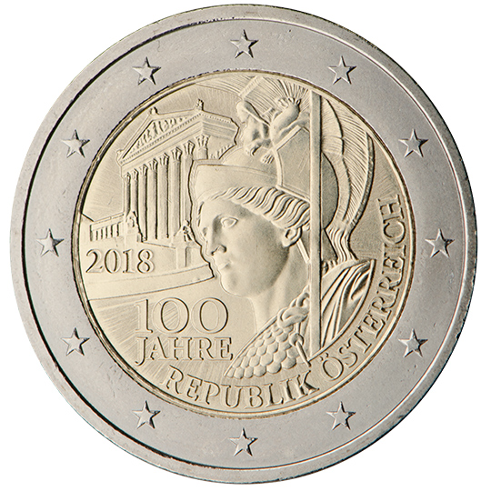 coin 2 euro 2017 Austria_100years