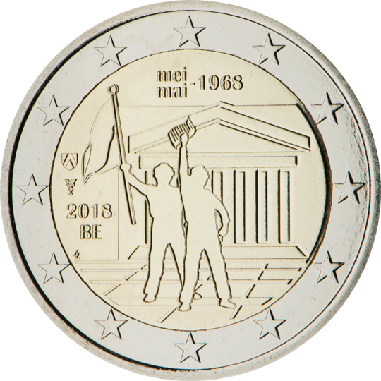 coin 2 euro 2018 belgium