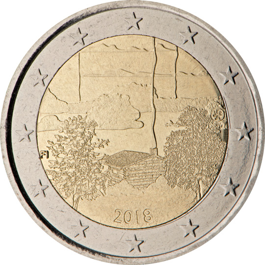 coin 2 euro 2018 finland_finsauna