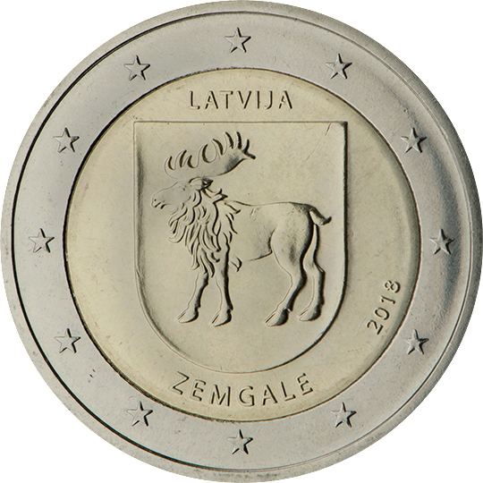 coin 2 euro 2018 latvia_zemgale