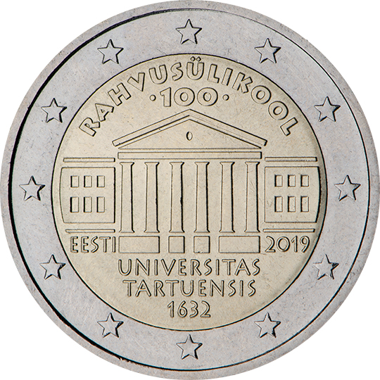 coin 2 euro 2019 et_centUnivTartu