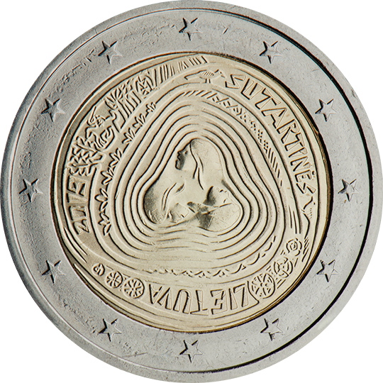 coin 2 euro 2019 lt_sutartines