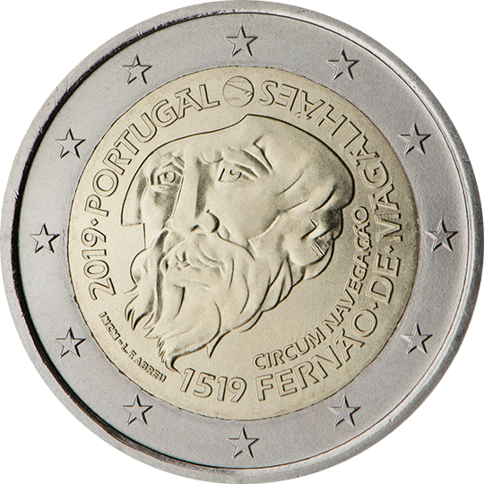 coin 2 euro 2019 pt_Fernao_De_Magalhaes