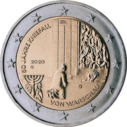 coin 2 euro 2020 de_50_kniefall_warschau