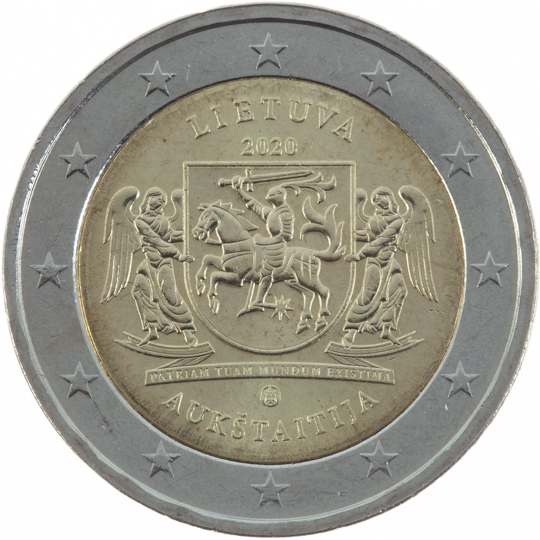 coin 2 euro 2020 lt_aucksta