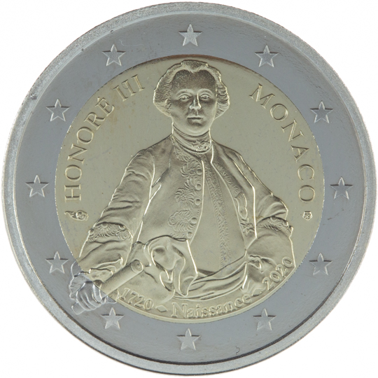coin 2 euro 2020 mc_300princehonoreiii