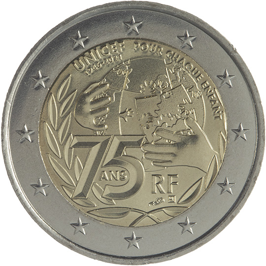 coin 2 euro 2021 fr_unicef