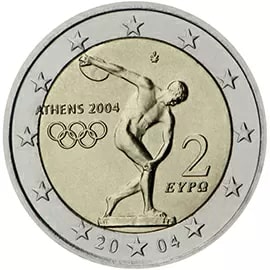 2 евро 2004