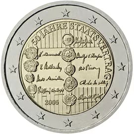 2 евро 2005