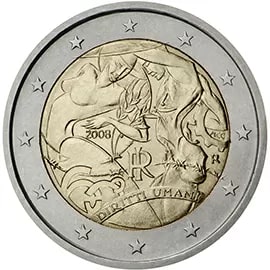 2 евро 2008