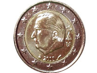 Albert II turo монета
