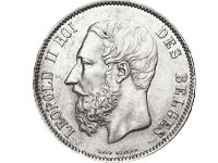 Leopold II монета