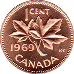 1 цент монета