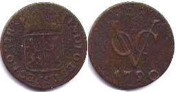 монета Гельдерланд 1 дуит 1790