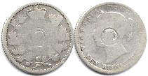 монета Нью-Брансвик 10 центов 1862