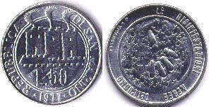 монета Сан-Марино 50 лир 1977