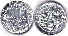 монета Сан-Марино 2 лиры 1977