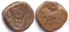 монета Хайдарабад 1 пай 1847