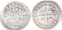 монета Португалия 1/2 тостао (50 рейсов) 1706-1750