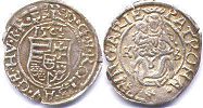монета Венгрия денар 1563