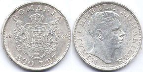 монета Румыния 200 лей 1942