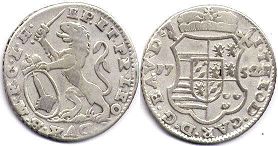 монета Льеж эскалин 1755