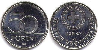 монета Венгрия 50 форинтов 2006