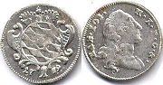 монета Бавария 1 крейцер 1759