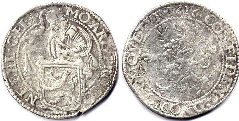 монета Гелдерланд Леондаалдер (48 стюверов) 1616