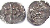 монета Венгрия квартинг (1/4 денара) без даты (1387-1437)