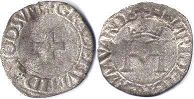 монета Наварра лиард 1516-1555