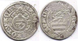 монета Брауншвейг-Люнебург-Целле 1/24 талера 1623
