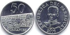 монета Парагвай 50 гуарани 2006