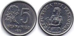 монета Парагвай 5 гуарани 1979