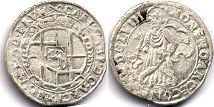 монета Трир 1 петерменгер 1663