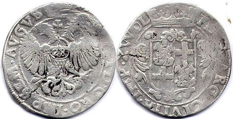 монета Зволле 28 стюверов без даты (1665)