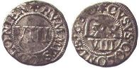 монета Кёльн 8 геллеров 1650