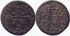 монета Сардиния 1 сольдо 1772