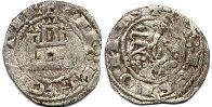 монета Кастилия и Леон динеро 1252-1284