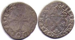 монета Сион 2 крейцера 1624