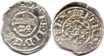 монета Хильдесхайм 1/24 талера (грошен) без даты (1620)