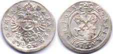 монета Регенсбург 2 крейцера 1633
