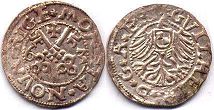 монета монета Рига шиллинг 1563