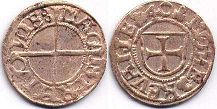 монета Ливония шиллинг без даты (1540)