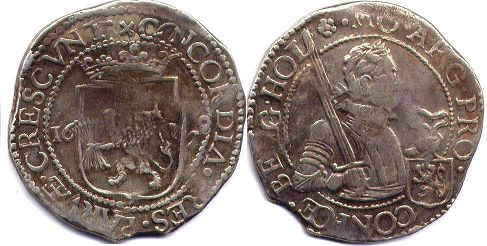монета Голландия Даалдер (48 стюверов) 1628