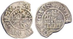 монета Фрибур 1 шиллинг без даты (1501-1515)